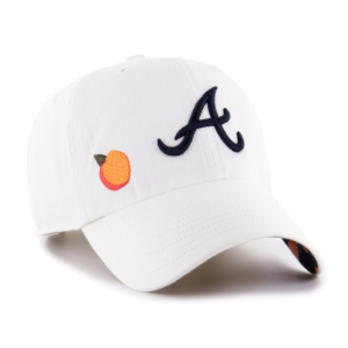ATLANTA BRAVES CONFETTI ICON '47 CLEAN UP WOMENS | WMN / WHITE / W