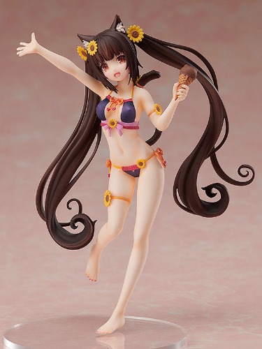 NekoPara Vol.1 Soleil Kaiten Shimashita! - Chocola - S-style - 1/12 - Swimsuit Ver. (FREEing) - Pre Owned