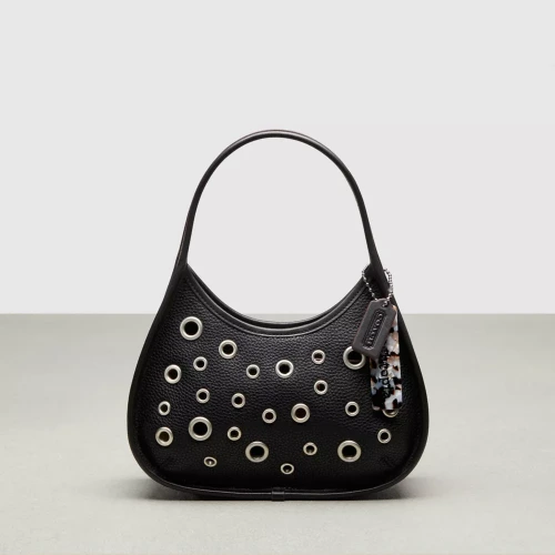 Ergo Bag In Pebbled Coachtopia Leather: Grommets
