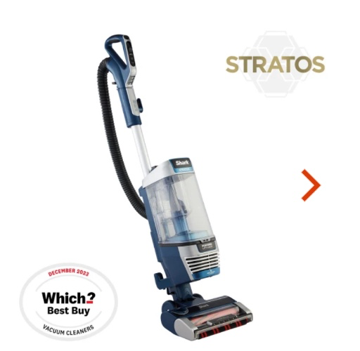 Shark Stratos Pet Pro Anti Hair Wrap Plus Anti-Odour XL Upright Vacuum [AZ3000UKT]