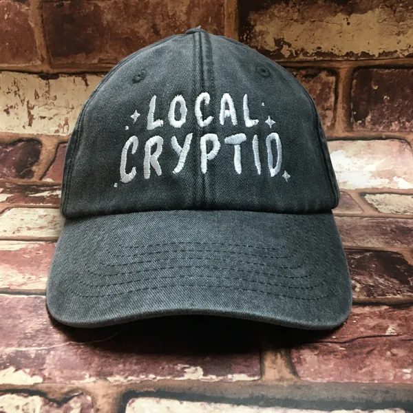 Local Cryptid Embroidered Cap