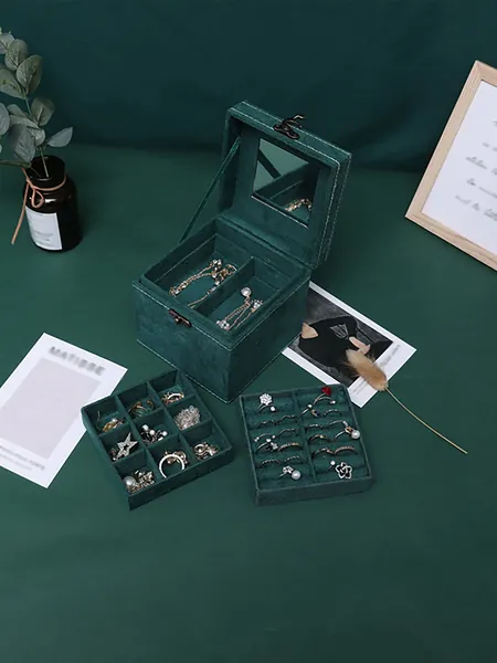 1pc Multi-layer Jewelry Storage Box