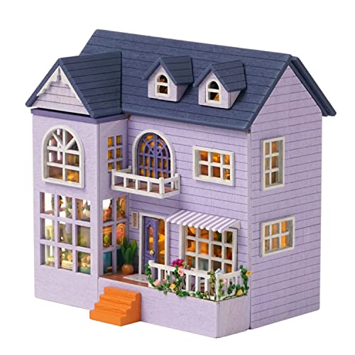 Flever Dollhouse Miniature DIY House Kit Creative Room
