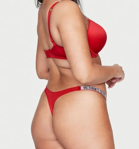 Victoria Secret Shine Strap Thong Panty
