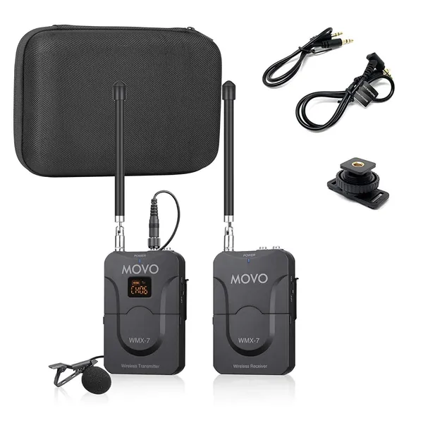 WMX-7 | VHF 12-Channel Wireless Microphone System | Movo