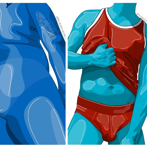 2 personalised Artworks 