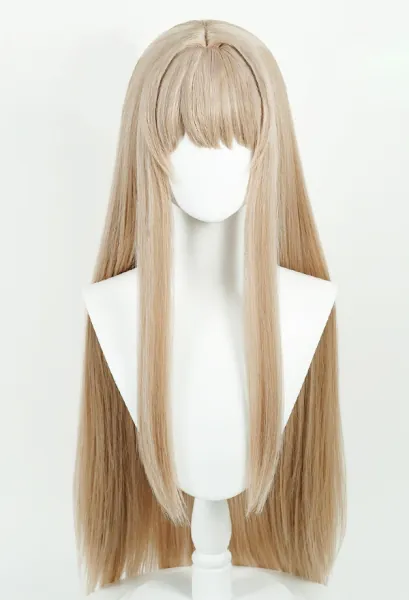 Goddess of Victory: Nikke Viper Cosplay Wig Long Straight Light Brown Wig