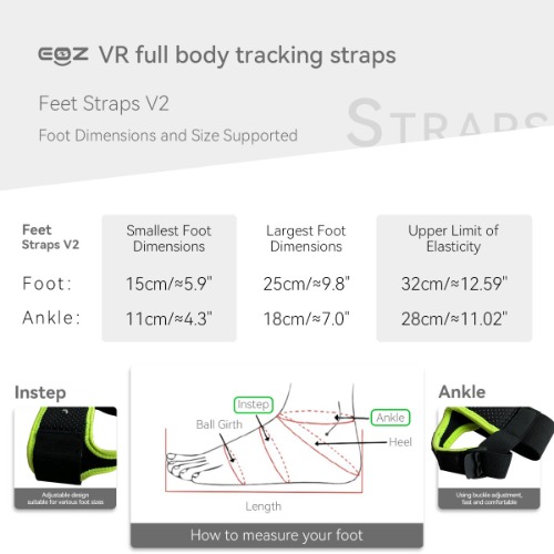 Feet Trackers V2 (Left and Right)
