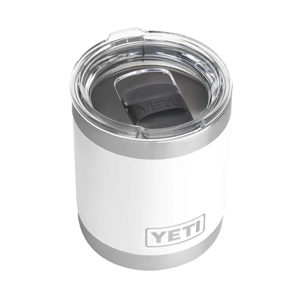 YETI Rambler 10 oz Lowball, Vacuum Insulated, Stainless Steel with MagSlider Lid