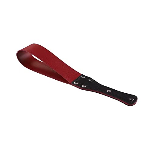 Angeer Riding Crops and Whips Equestrianism Whip for Horse Daily Training - Black and Red - Rivet