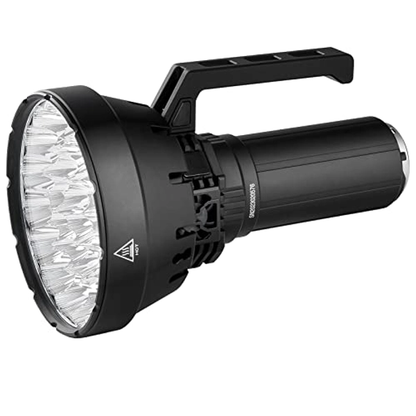 IMALENT SR32 Brightest Flashlight 120,000 Lumens, Rechargeable Flashlights High Lumens with Cree XHP 50.3 HI LEDs, PD100W Type-C Fast Charging Super Bright Searchlight Flashlights for Emergencies