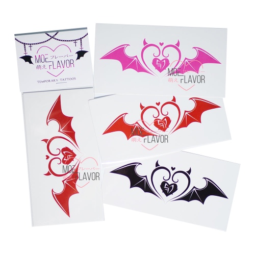 Succubus Love Temporary Tattoos