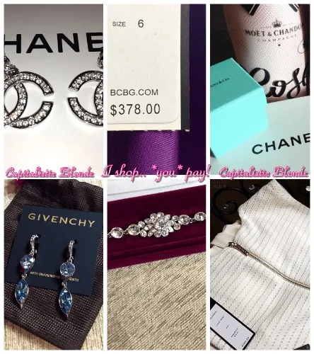 I'm out SHOPPING!! you pay!