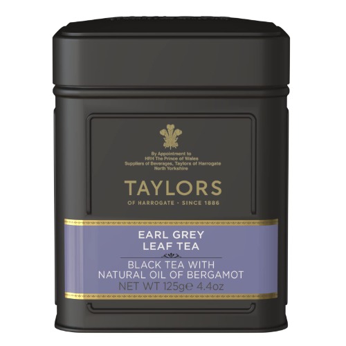 Taylors of Harrogate Earl Grey Loose Leaf, 4.41 Ounce Tin - Tin Earl Grey 4.41 Ounce (Pack of 1)