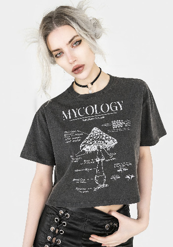 Mycology Boxy Crop T-shirt | US 4