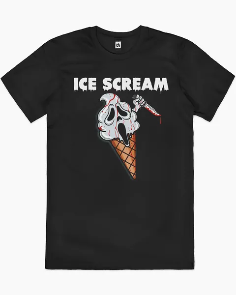 Ice Scream T-Shirt | Men's / Black / 3XL