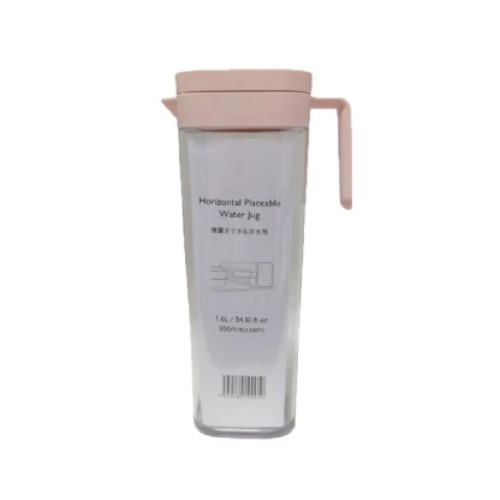 Garrafa Horizontal Para Geladeira - 1.6L - Cor: Rosa |