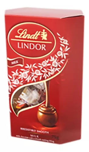 Chocolate ao leite Lindt  caixa 75 g