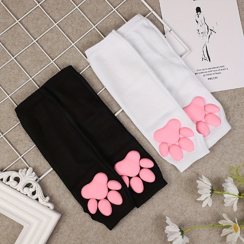 Paw long gloves 🐾 (Black)