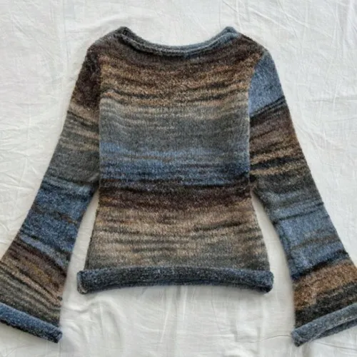 Multicoloured Long Sleeved Top