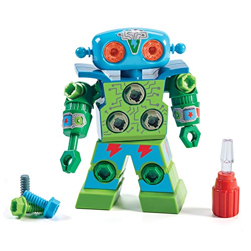 Educational Insights Design & Drill Robot Take Apart Toy, 23-Pieces, Preschool STEM Toy, Gift for Kids Ages 3+ - Multi