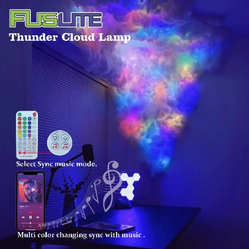 Music Sync LED Cloud light Room , 16 Feet | Default Title