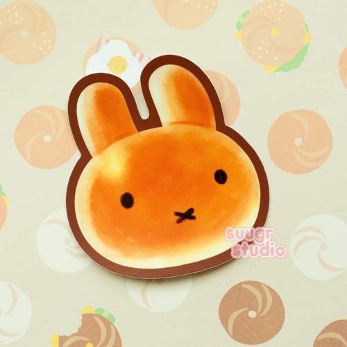 Miffy Bread Sticker, Fan Merch