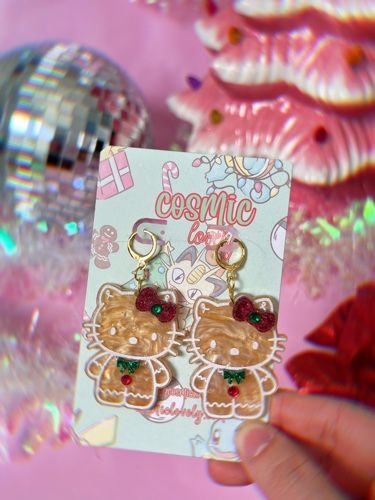 Gingerbread HK Earrings | Default Title