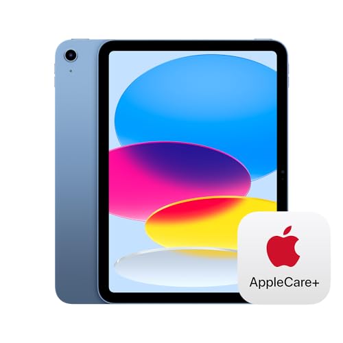 Apple iPad (10th Generation) Wi-Fi 64GB - Blue with AppleCare+ (2 Years) - WiFi - 64GB - Blue - With AppleCare+ (2 Years)