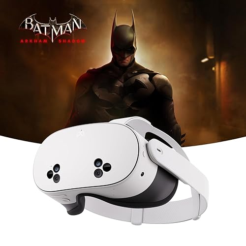 Meta Quest 3S 128GB — Get Batman: Arkham Shadow and a 3-Month Trial of Meta Quest+ Included — All-in-One Headset - 128GB - Headset + Controllers