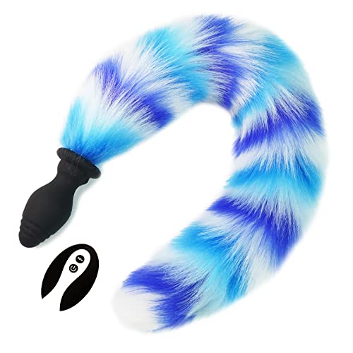 Fox Tail, Butt Plug with Smooth Long Fox Tail Anal Sex Toys Role Play Flirting Animal Tail/Anal Plug Fox Tail Sex Toys for Women/Cosplay Play-Mix Colors5 - Mix Colors5