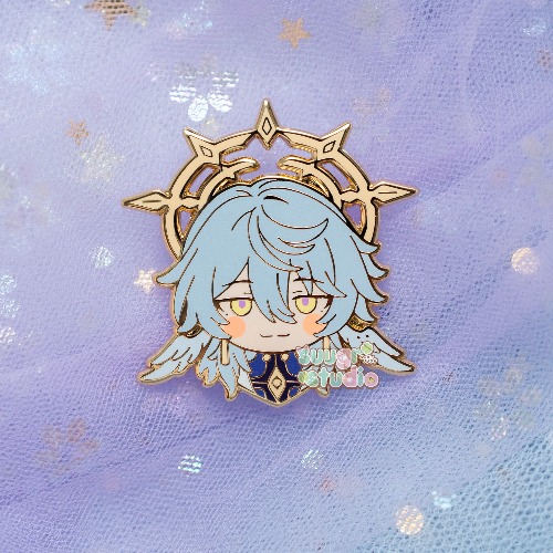 HSR Sunday Hard Enamel Pin - Sunday / [B Grade] / Locking Clasps