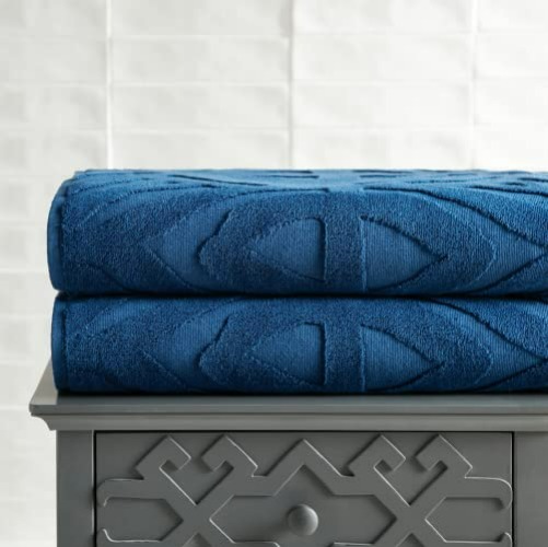 Sobel Westex: Star Wars™ Home Collection | Jedi Ancient Text Towel | Hotel & Resort Quality, 100% Cotton, Reusable Packaging (Azure) - Azure