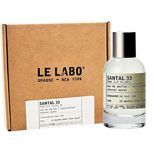 Le Labo Santal 33 50ml 1.7 oz eau de parfum Perfume - 1.7 Fl Oz (Pack of 1)