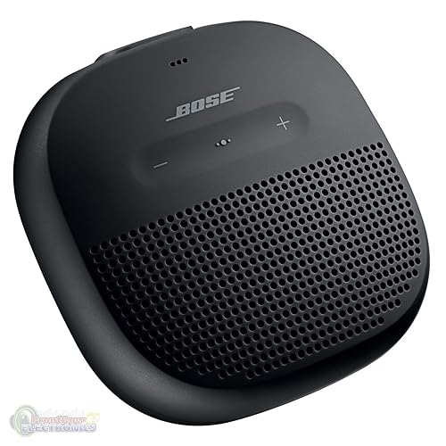 Bose SoundLink Micro Bluetooth Speaker: Small Portable Waterproof Speaker With Microphone, Black - Black