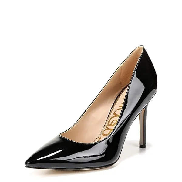 Sam Edelman Women's Hazel Pump - 8.5 Wide - Black Patent
