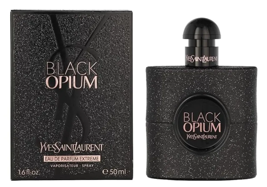 YVES SAINT LAURENT Opium Black Extreme for Women - 1.6oz EDP Spray - Fresh - 1.6 Fl Oz (Pack of 1)