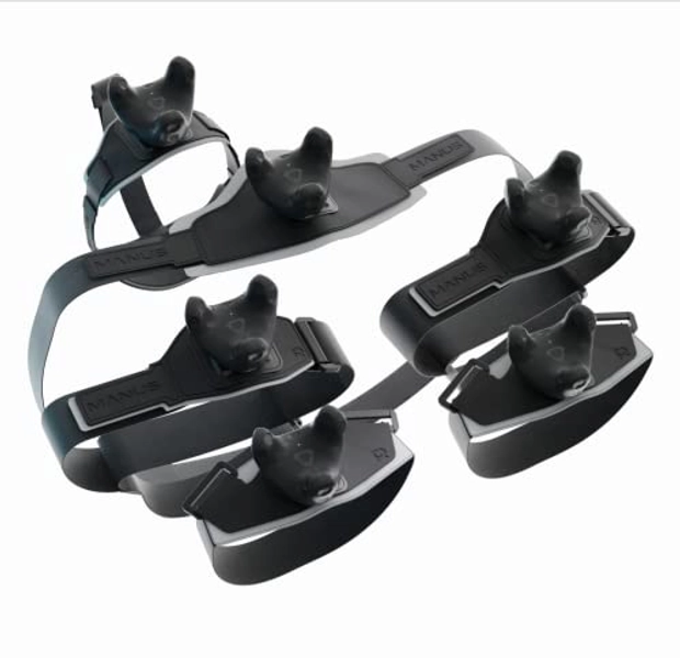 MANUS VR Tracker Strap Set for Full Body VR Tracking - Tracker Straps For Vive Tracker and other VR Trackers - Stable and Confortable Full Body Suivi