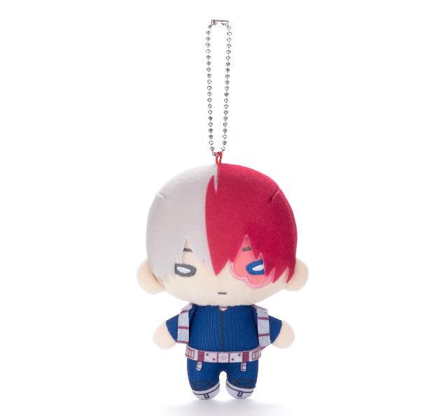 Nitotan - Boku no Hero Academia - Plush with Ball Chain Todoroki Shoto (New Costume Ver.) - Brand New