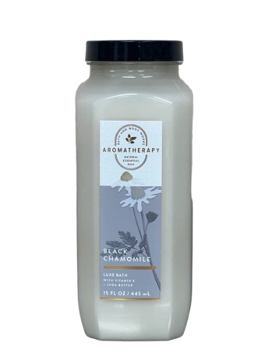 Aromatherapy Black Chamomile Luxury Bubble Bath 15 Fl Oz