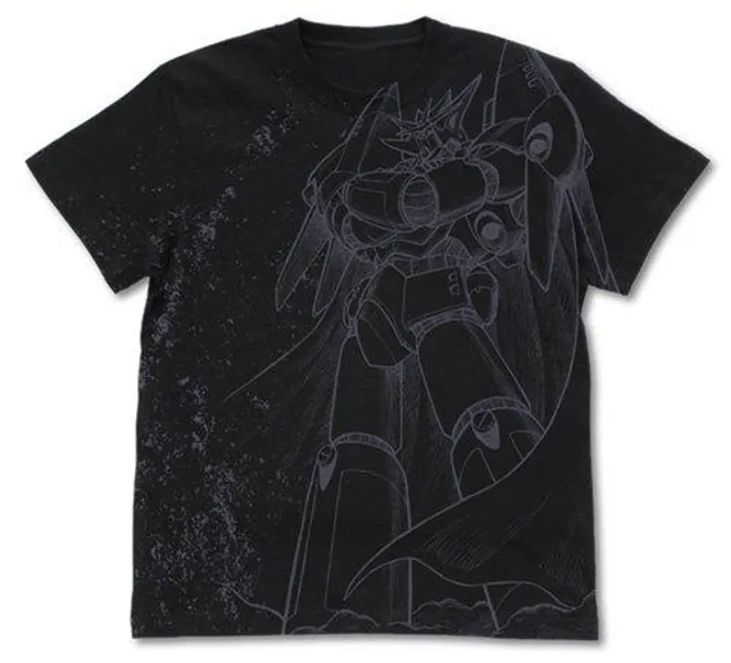 Aim for the Top Gunbuster - Cospa Character Black T-shirt - XL / In Stock