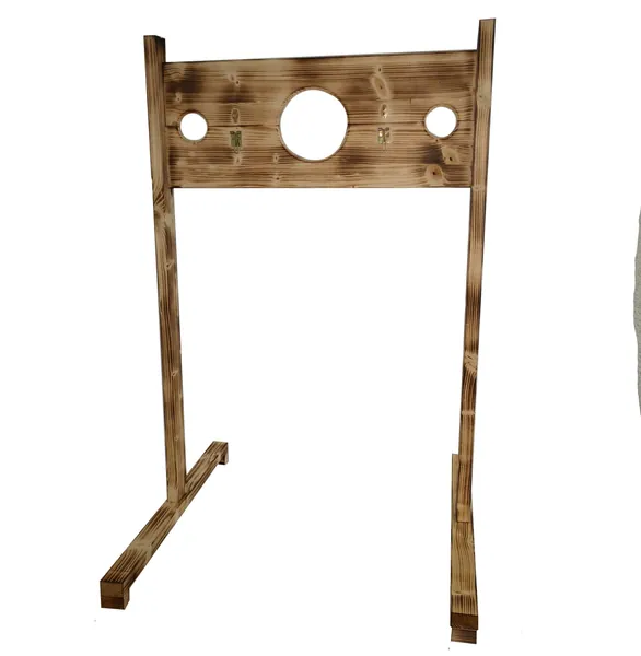 Pillory Medieval, in lightweight design,lockable neck and arm opening (2781) SM-Furniture BDSM-Furniture Dungeon