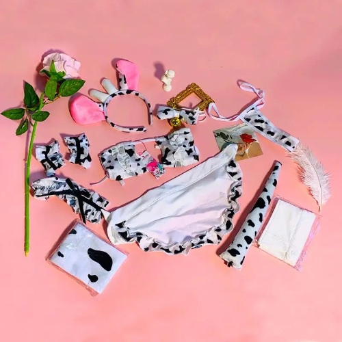 Maid Lingerie Set: Irresistible, Cute, Anime-Inspired - S / White-Black