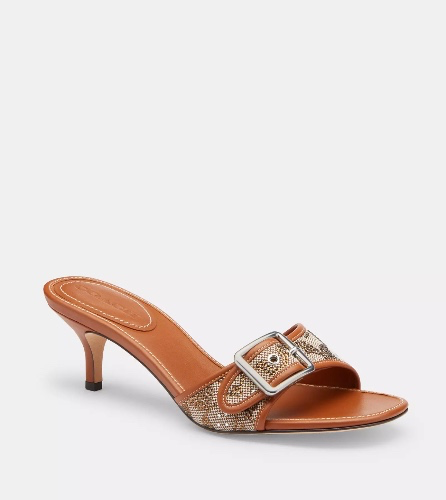 Margot Sandal In Crystal Signature Jacquard