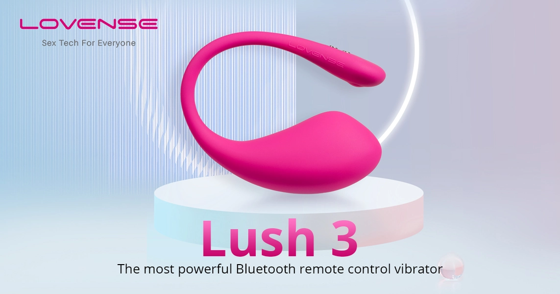 The most powerful Bluetooth remote control vibrator! Lush 3 by LOVENSE