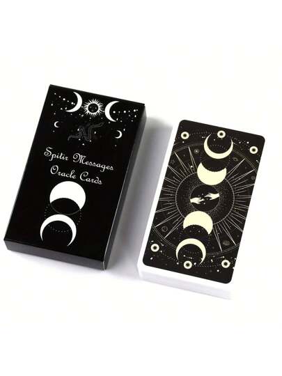 1pc Spirit Messages Oracle Cards Suitable As Great Party Supplies Christmas Gifts