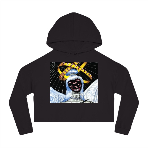 Biblically Accurate Angel Unisex Heavy Blend™ Hoodie - Black / XL