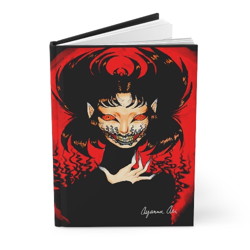 Hardcover Journal Matte - Eyes of Hell - Journal