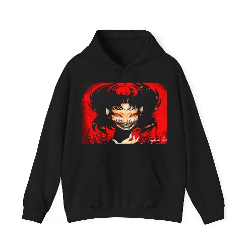 (Seattle Same Day Delivery) Eyes of Hell Unisex Heavy Blend™ Hoodie Sweatshirt - Black / M