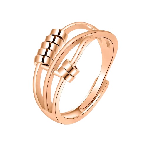 Bague Anti-Stress - Harmonia | Rose Gold